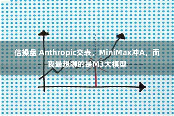 倍操盘 Anthropic交表，MiniMax冲A，而我最想聊的是M3大模型