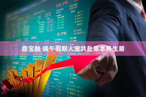 鼎宝融 端午假期人宠共赴草本养生潮